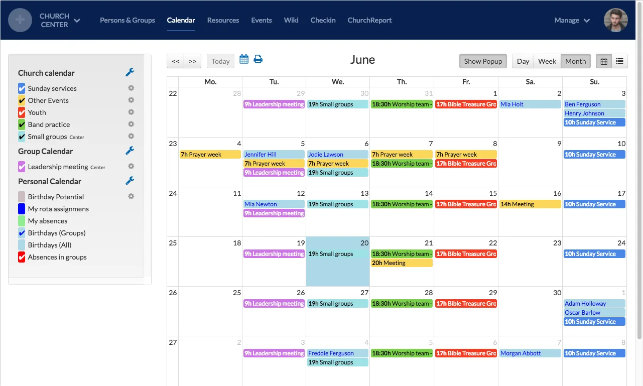ChurchTools — Screenshots 4