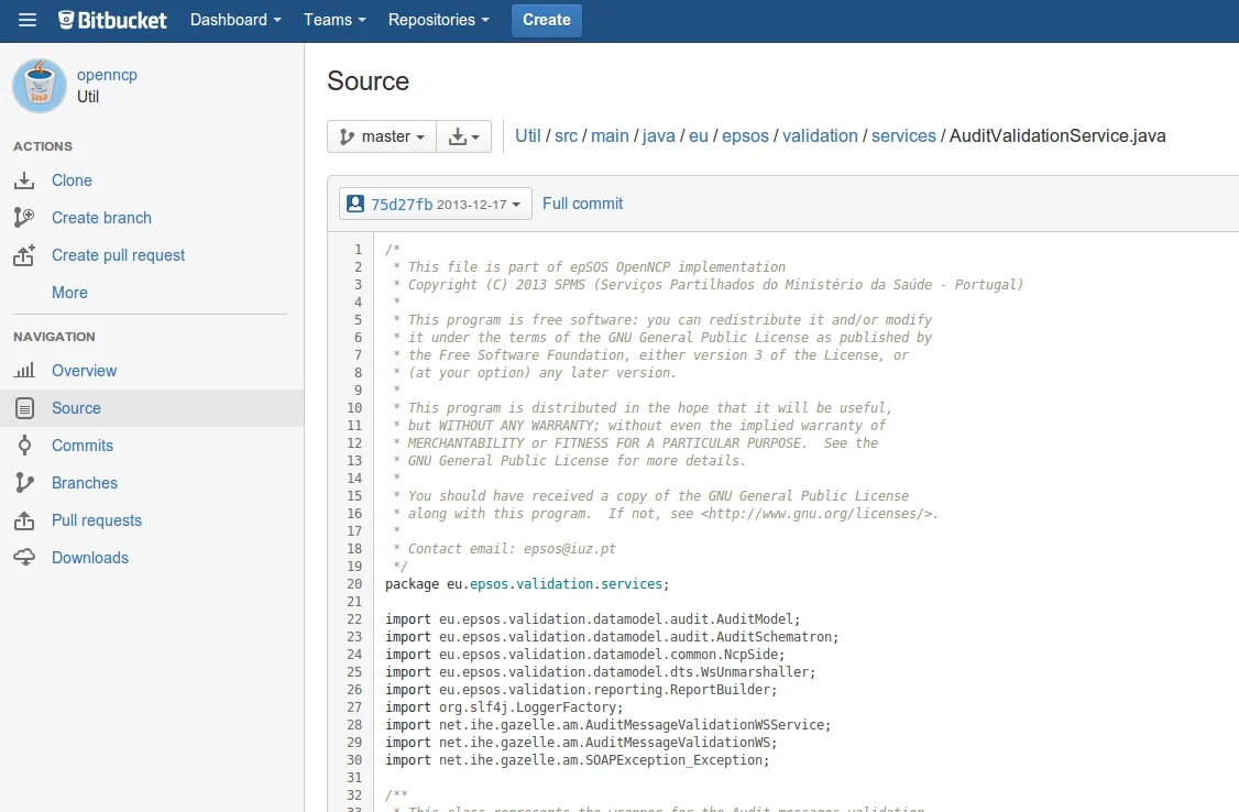 Bitbucket — Screenshots 1