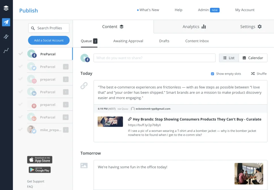 Buffer — Screenshots 1