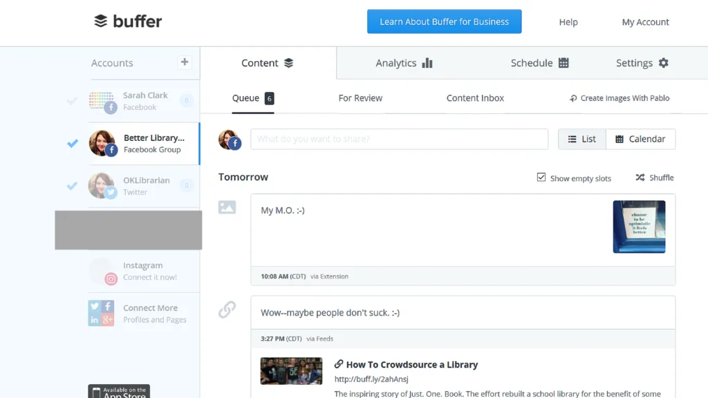 Buffer — Screenshots 2