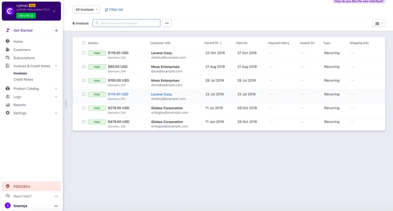 Chargebee — Screenshots 2