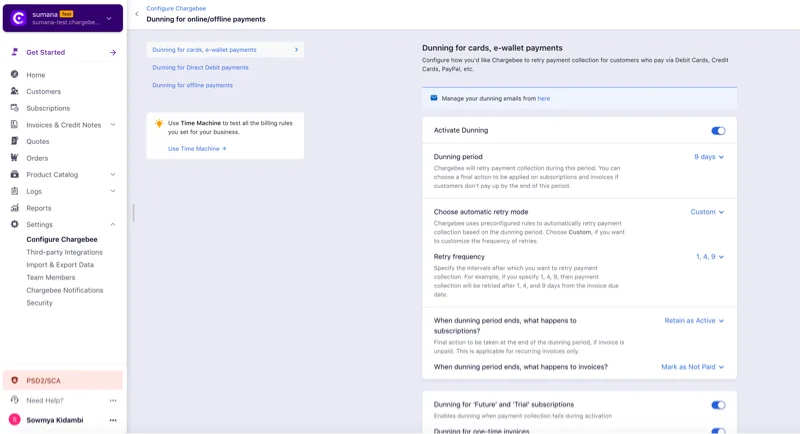 Chargebee — Screenshots 3