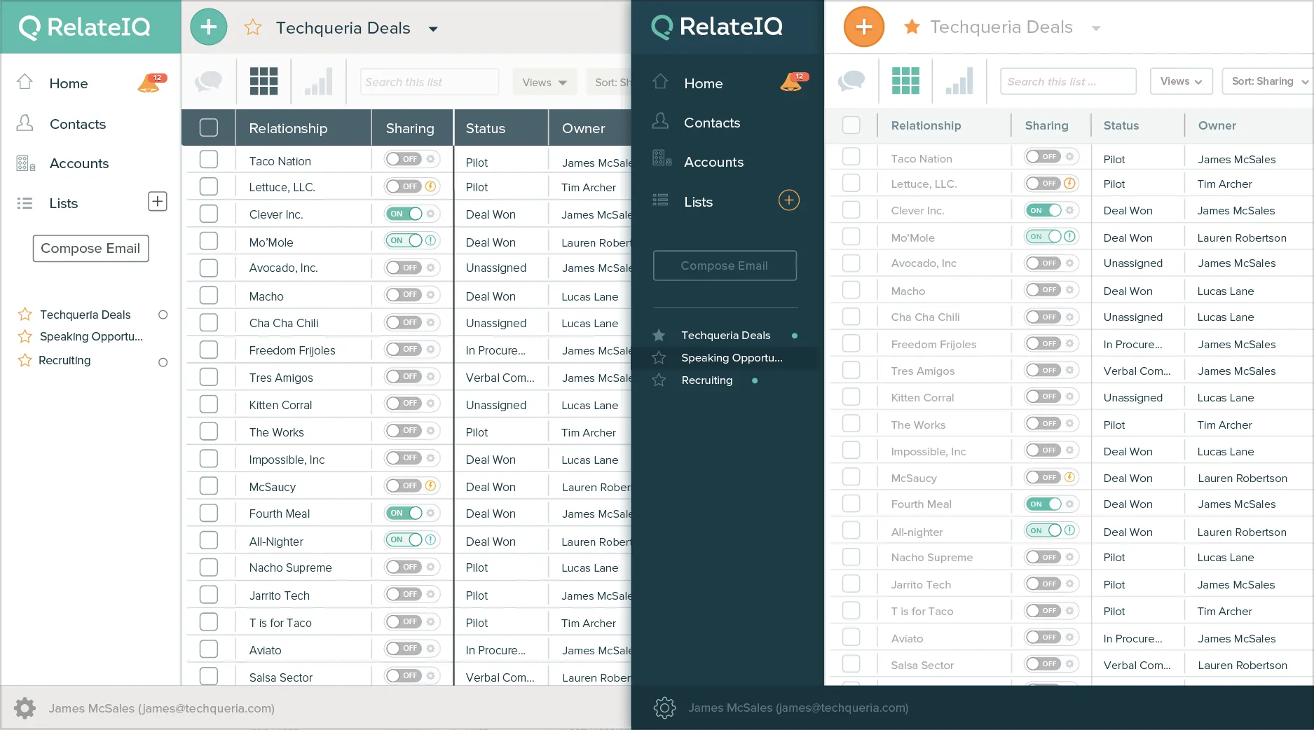 RelateIQ — Screenshots 2
