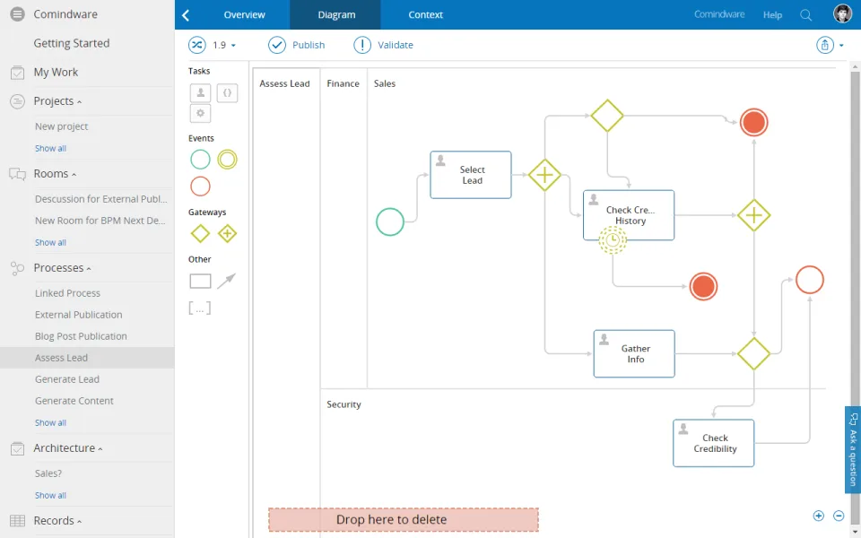 Comindware Process — Screenshots 1