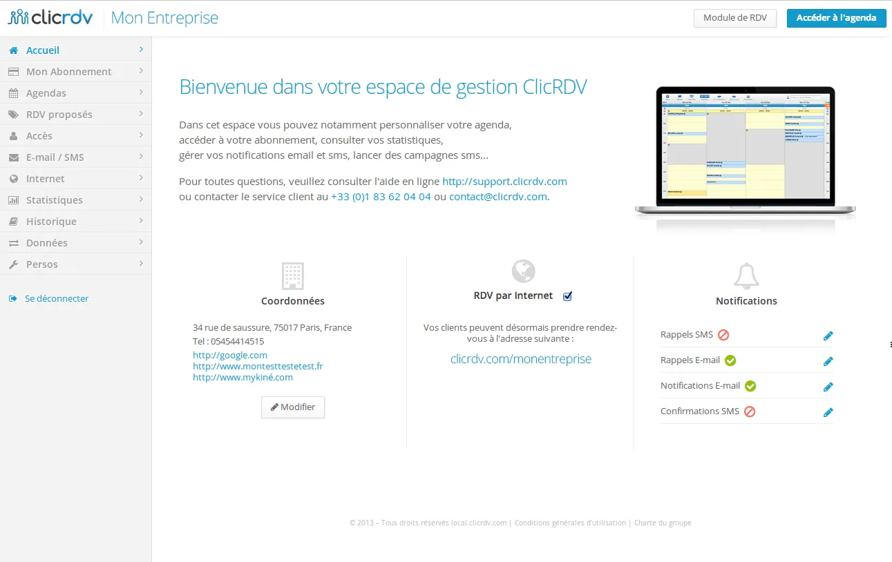 ClicRDV — Screenshots 2