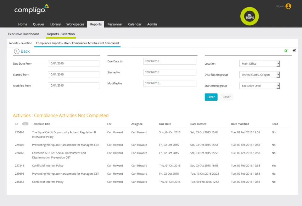 Compli — Screenshots 1