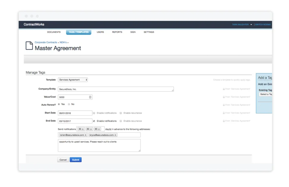 ContractWorks — Screenshots 2
