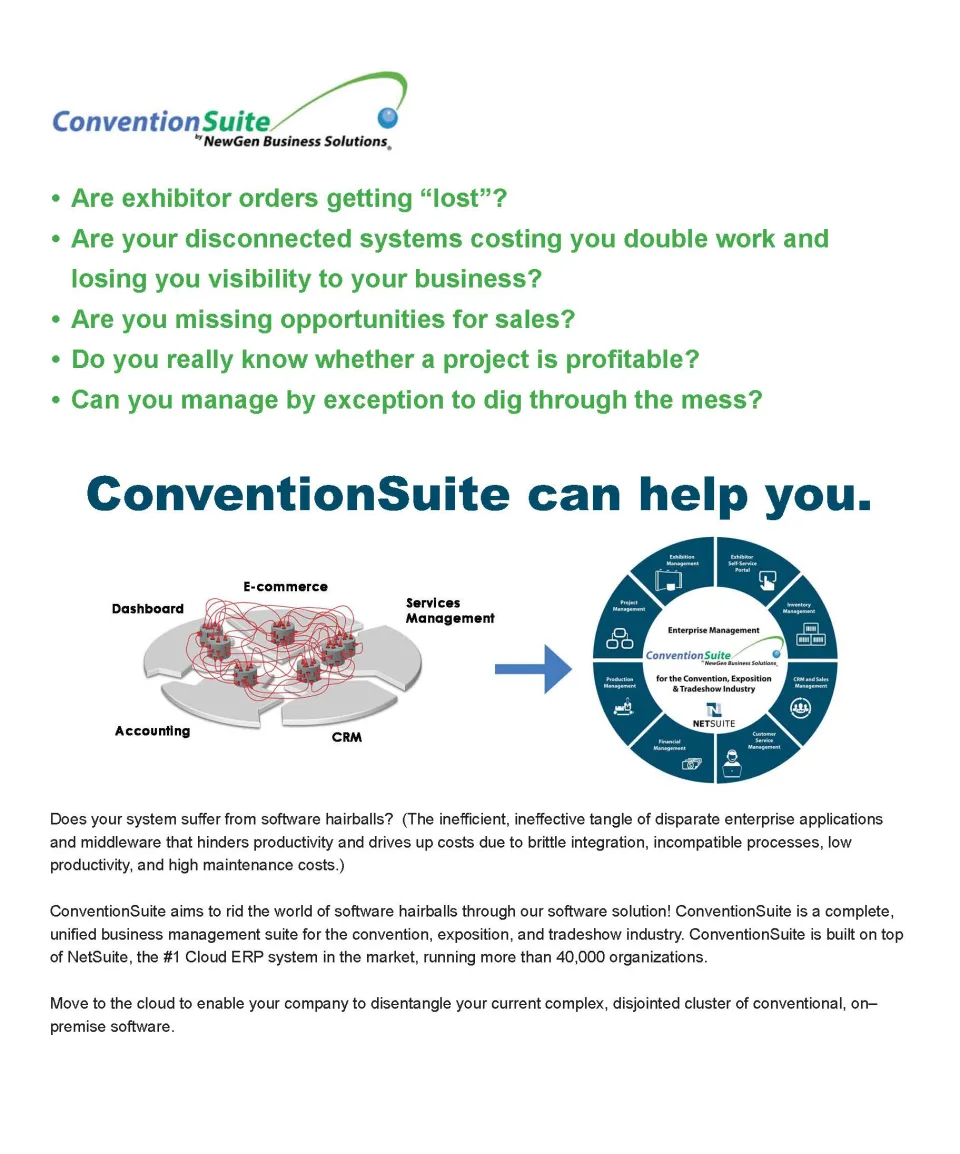ConventionSuite — Screenshots 1