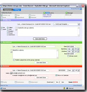 CRM-gx — Screenshots 1