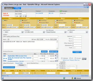 CRM-gx — Screenshots 2