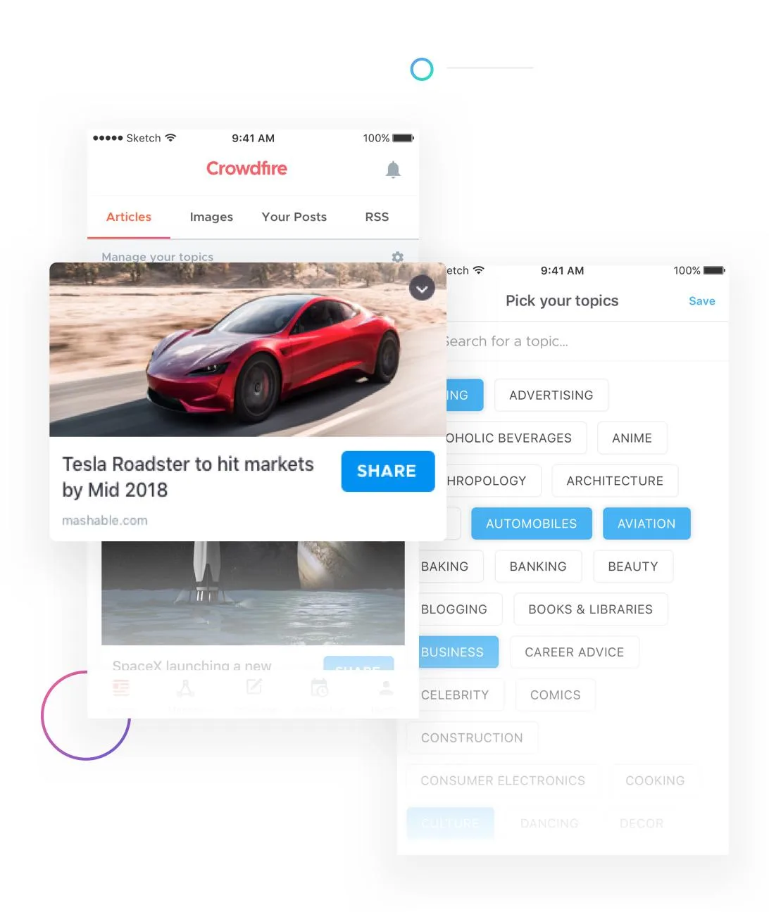 Crowdfire — Screenshots 1