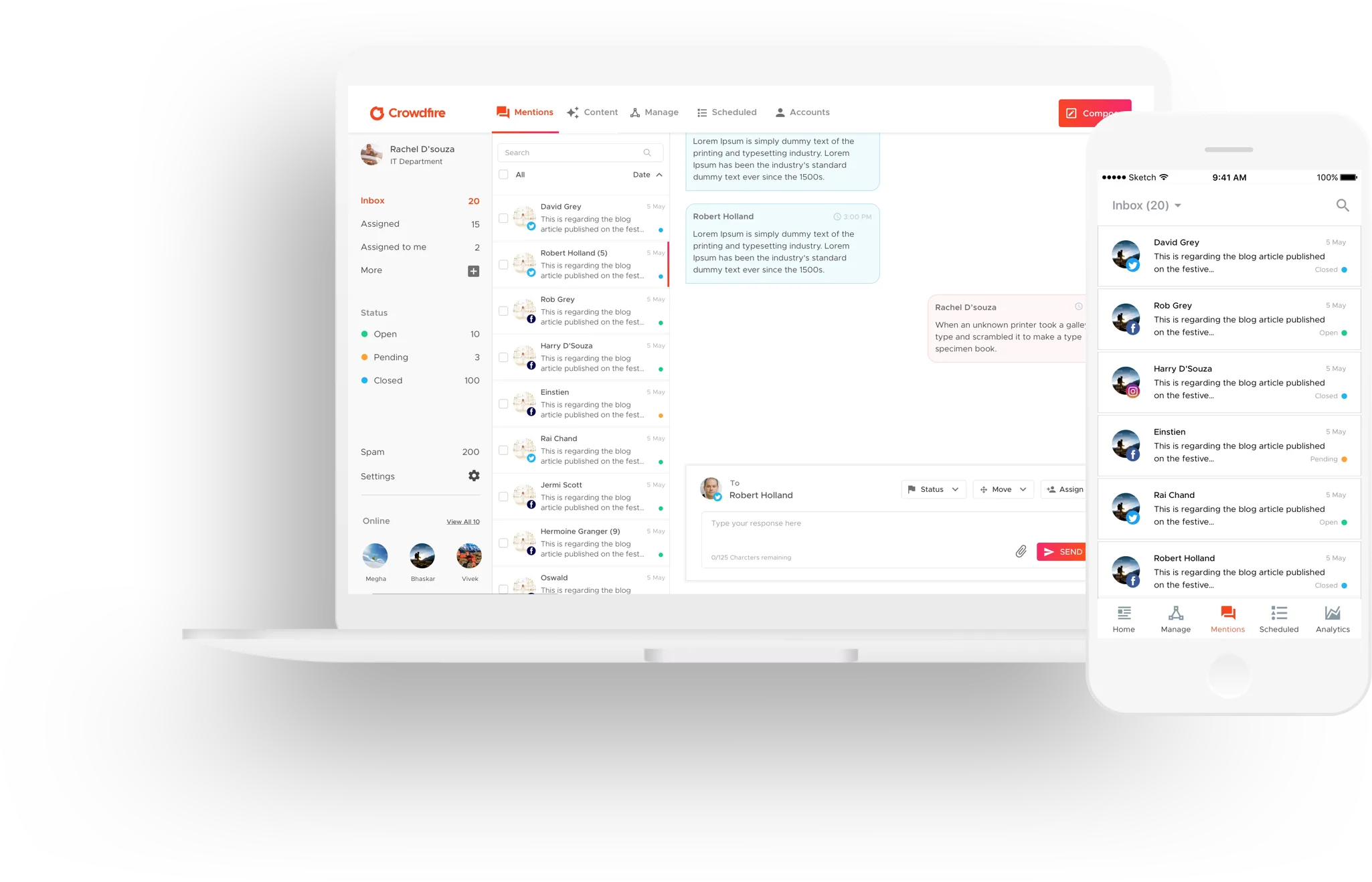 Crowdfire — Screenshots 3
