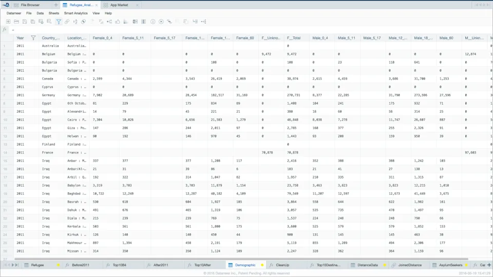 Datameer — Screenshots 2