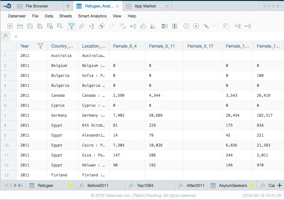 Datameer — Screenshots 3