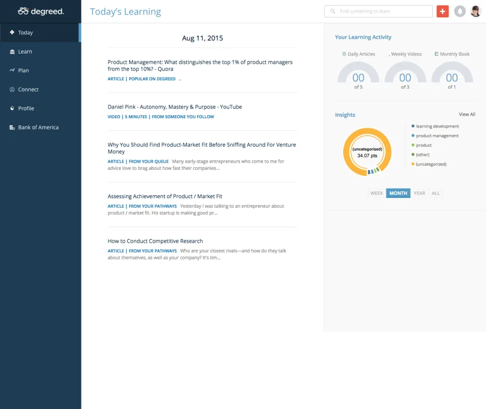 Degreed — Screenshots 5