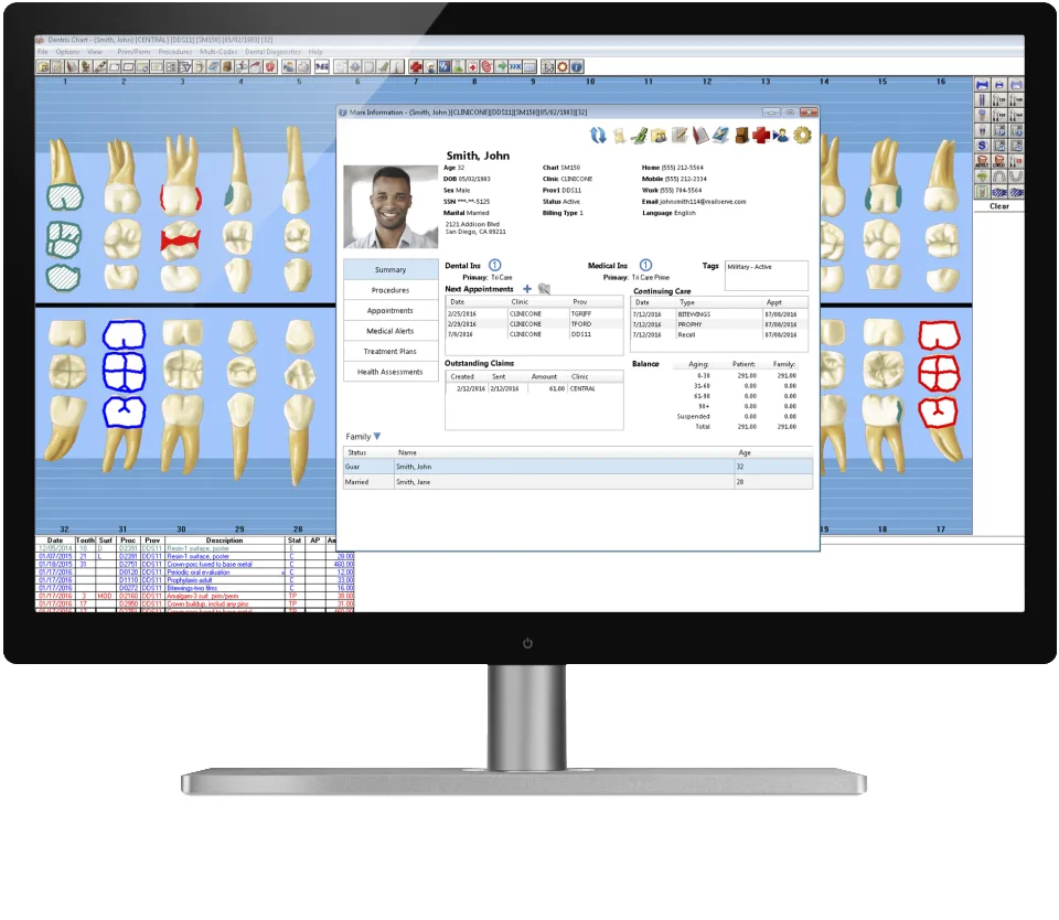 Dentrix Enterprise — Screenshots 1