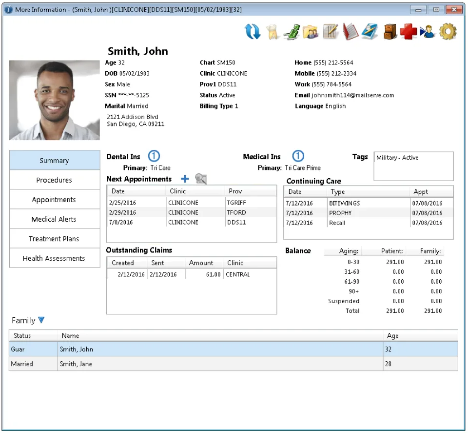 Dentrix Enterprise — Screenshots 2