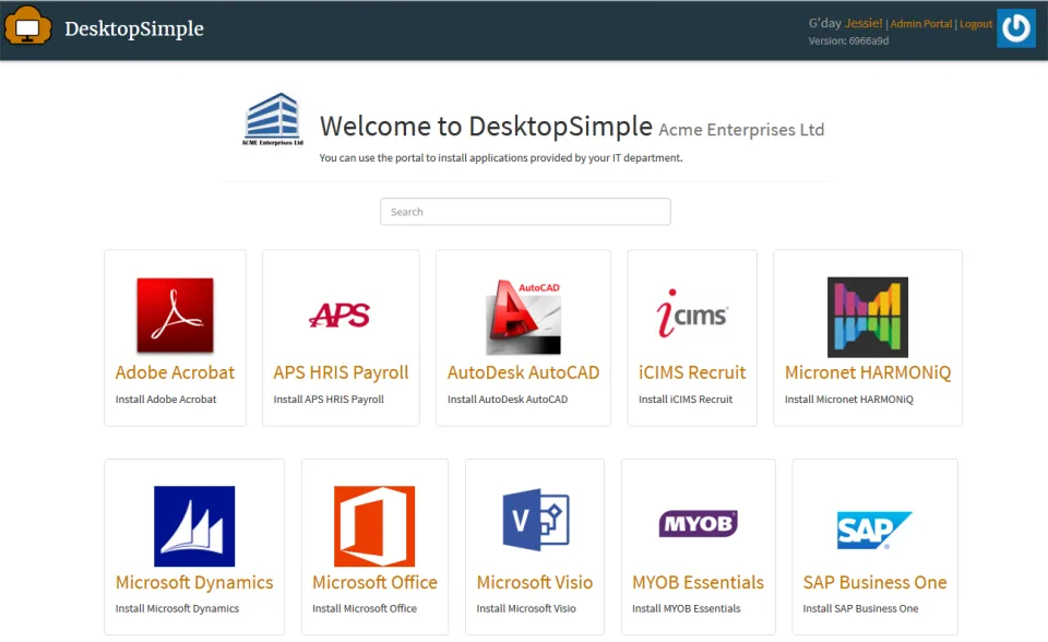 DesktopSimple — Screenshots 1