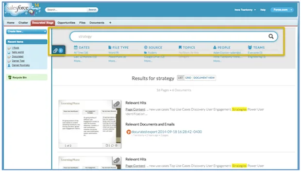 Docurated Sales Enablement — Screenshots 4