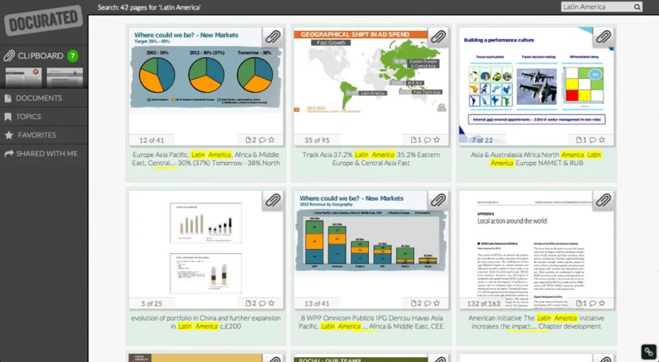 Docurated Sales Enablement — Screenshots 5