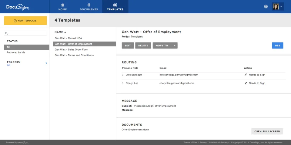 DocuSign — Screenshots 1