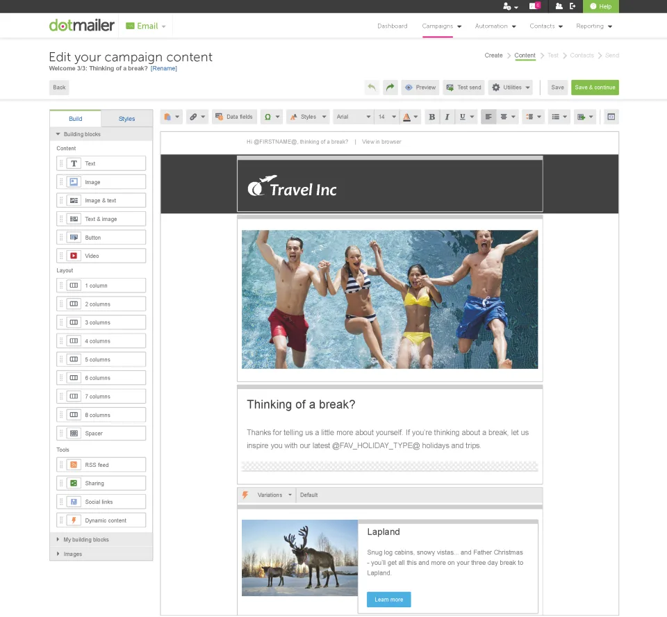 dotmailer — Screenshots 1