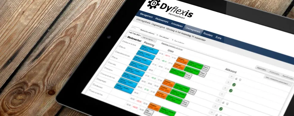 Dyflexis Time & Attendance — Screenshots 3