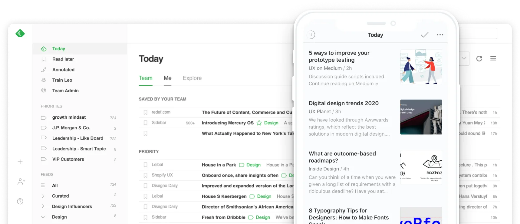 Feedly — Screenshots 2