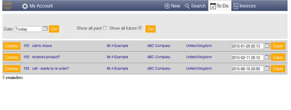 Easy Simple CRM — Screenshots 3