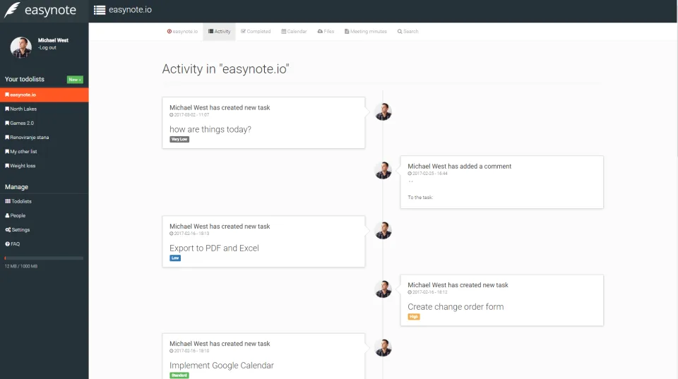 Easynote — Screenshots 2