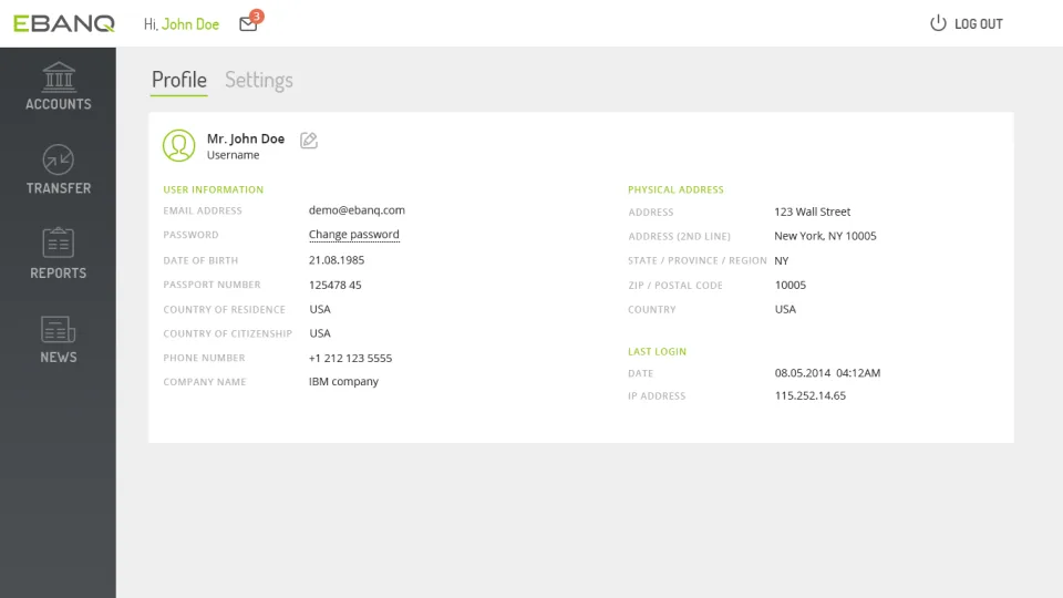 EBANQ — Screenshots 1