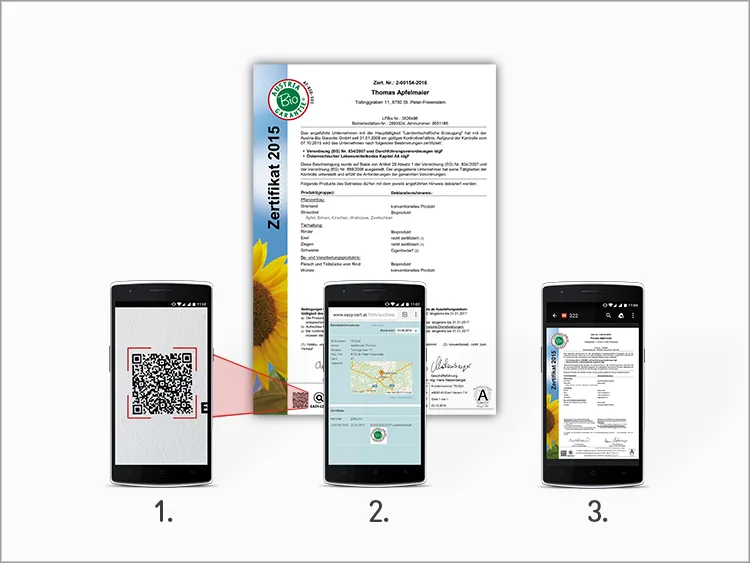 Ecert — Screenshots 2