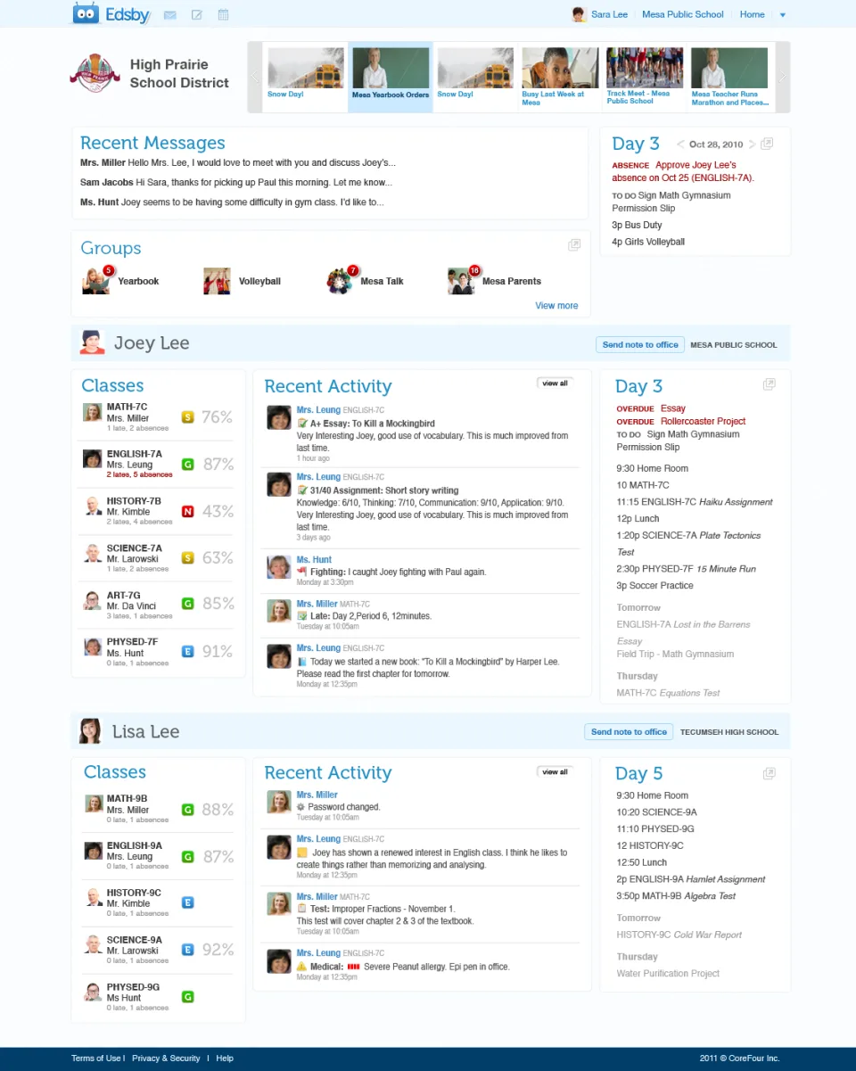 Edsby — Screenshots 5
