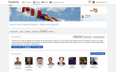 Eliademy — Screenshots 1