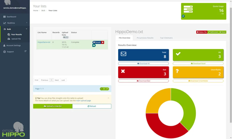 Email Hippo — Screenshots 2