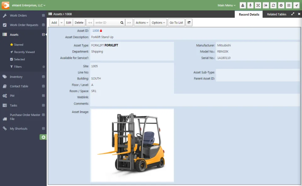 eMaint CMMS — Screenshots 1