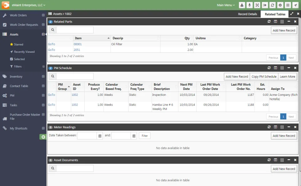 eMaint CMMS — Screenshots 4