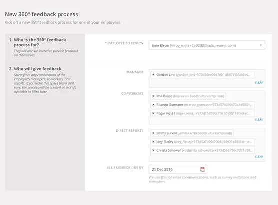 Employee Effectiveness — Screenshots 1