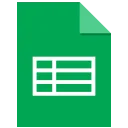 Google Sheets logo