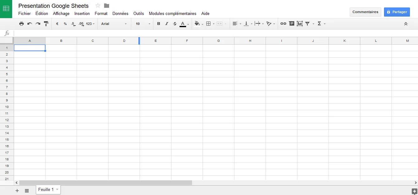 Google Sheets — Screenshots 1