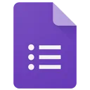 Google Forms logo