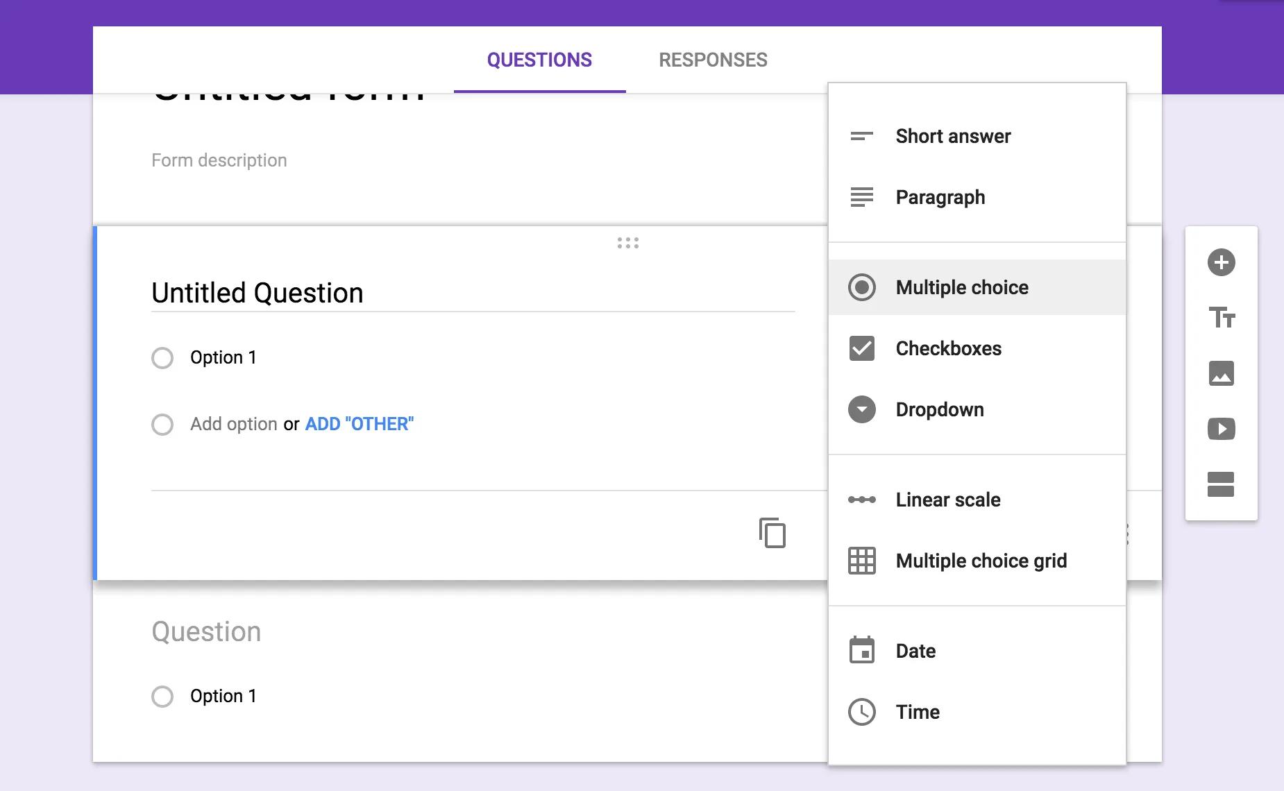 Google Forms — Screenshots 2