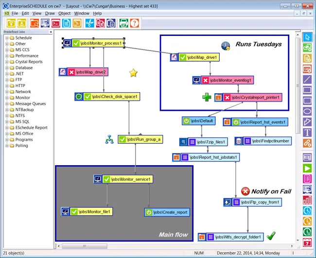 EnterpriseSCHEDULE — Screenshots 1