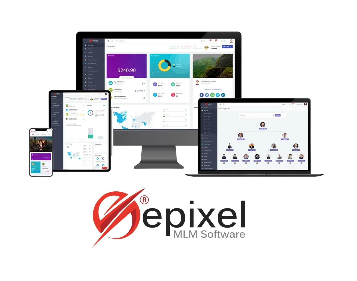 Epixel MLM Software — Multi Level Marketing (MLM) Software