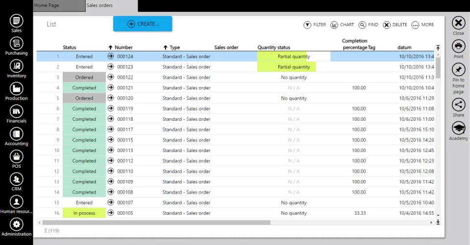 ERPAG — Screenshots 2