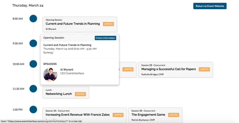 EventInterface — Screenshots 3