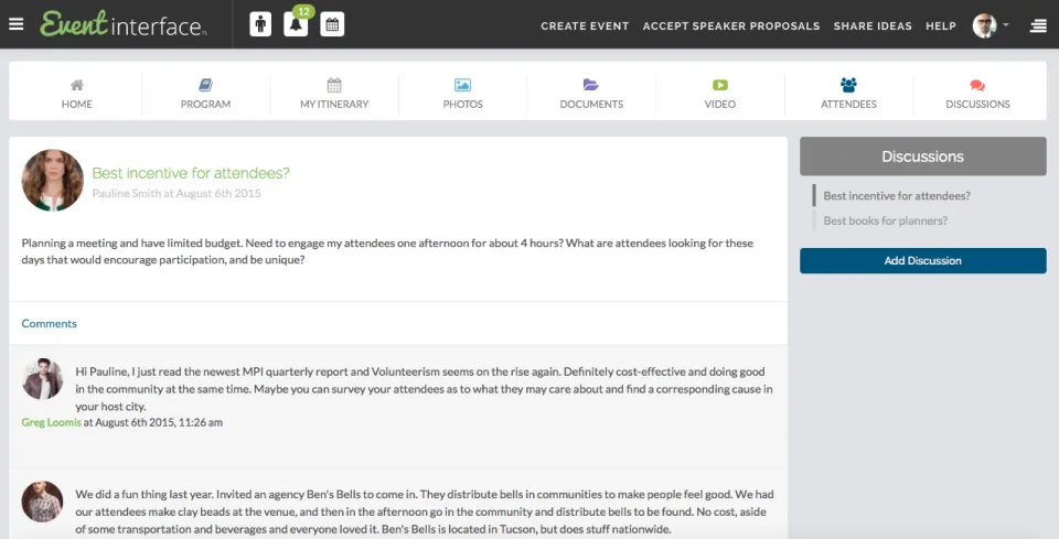 EventInterface — Screenshots 5