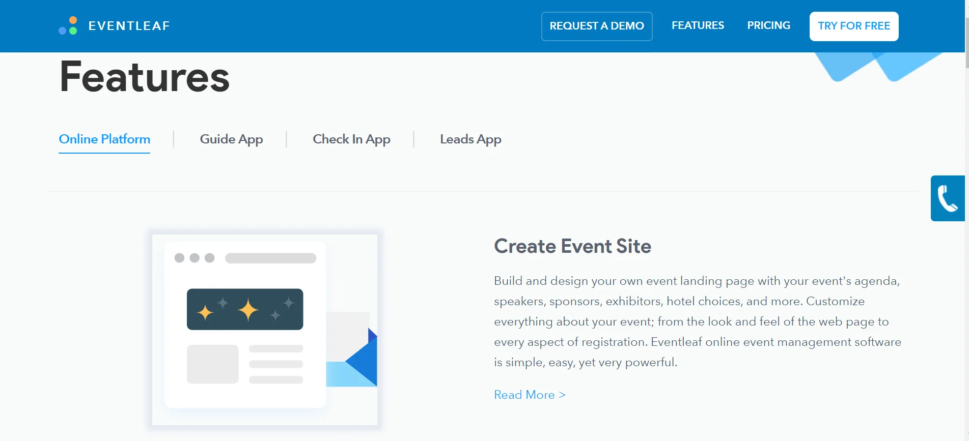Eventleaf — Screenshots 2