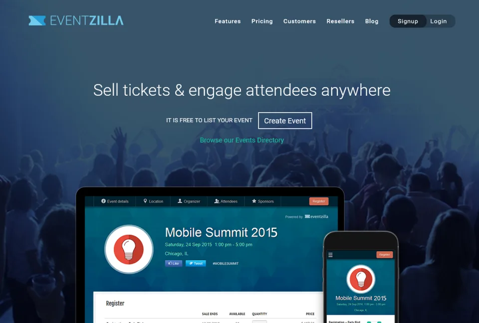 Eventzilla — Screenshots 1