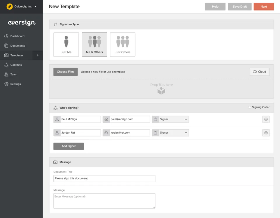 Xodo Sign (formerly eversign) — Screenshots 1